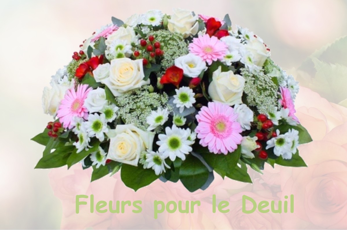 fleurs deuil MOURIES